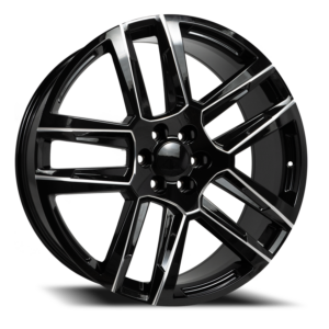 Gloss Black Milled