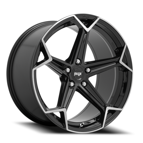 Arrow N Gloss Black Brushed