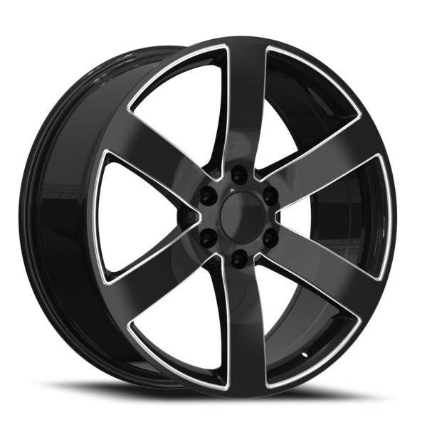 Gloss Black Milled