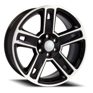 OE Wheels Black Machine