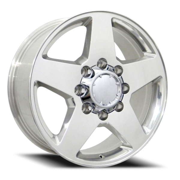 Polished 8-lug