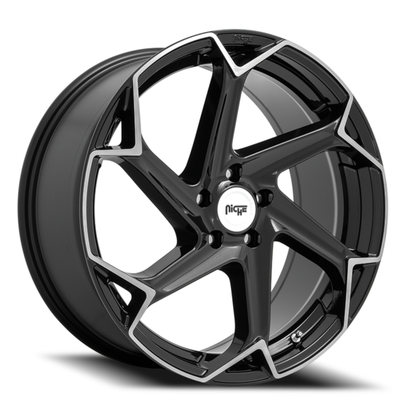 Flash M Gloss Black Brushed