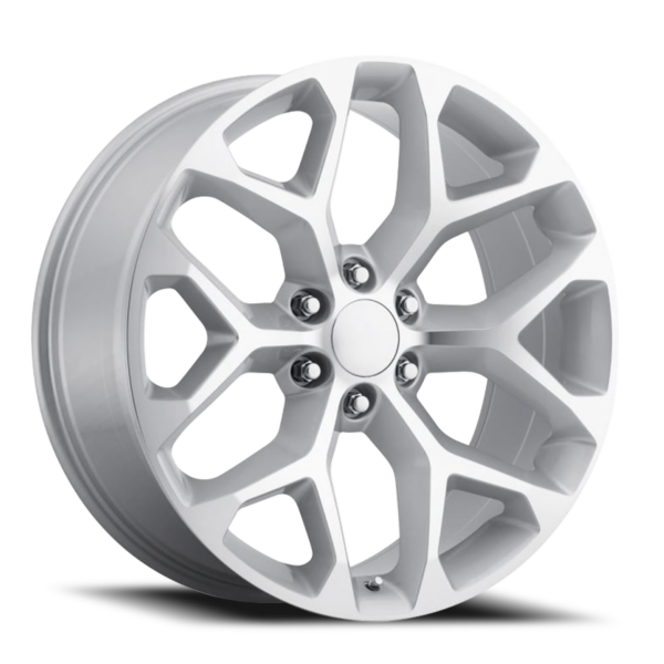 Silver Machined Face