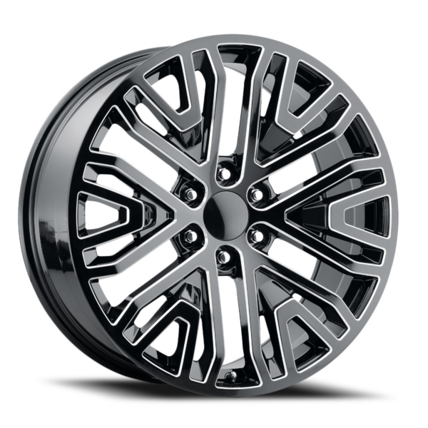 Gloss Black Milled Wheels