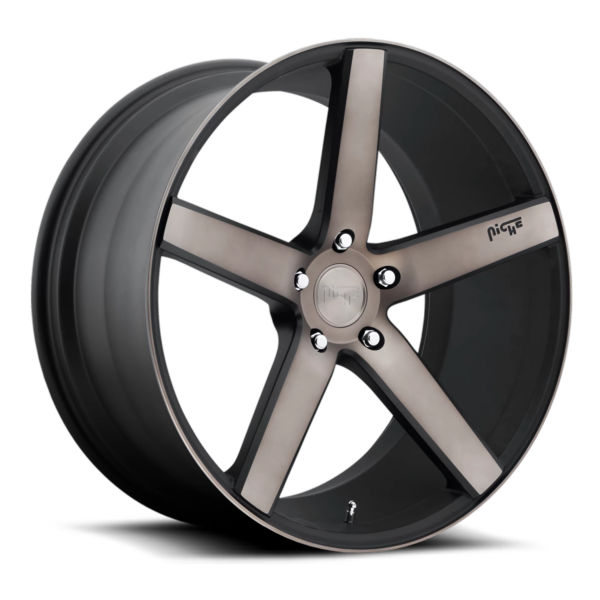 Milan M134 Black Machined Dark Tint