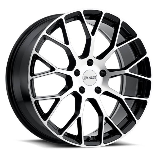 P2B Gloss Black Machined-Face