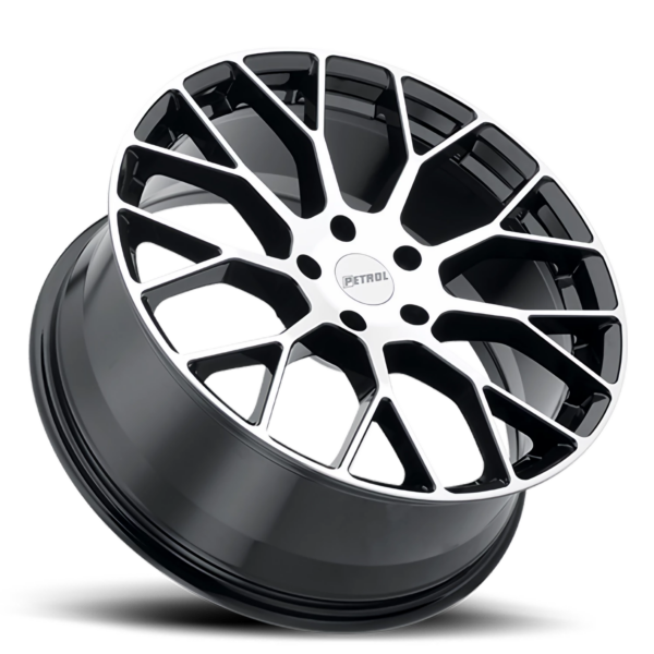 P2B Gloss Black Machined-Face