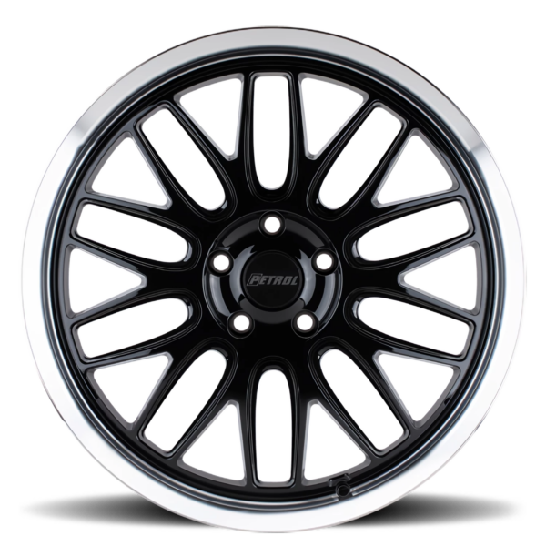 Gloss Black Machined-Lip