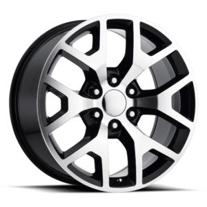 PR169 Gloss Black Machined-Spokes