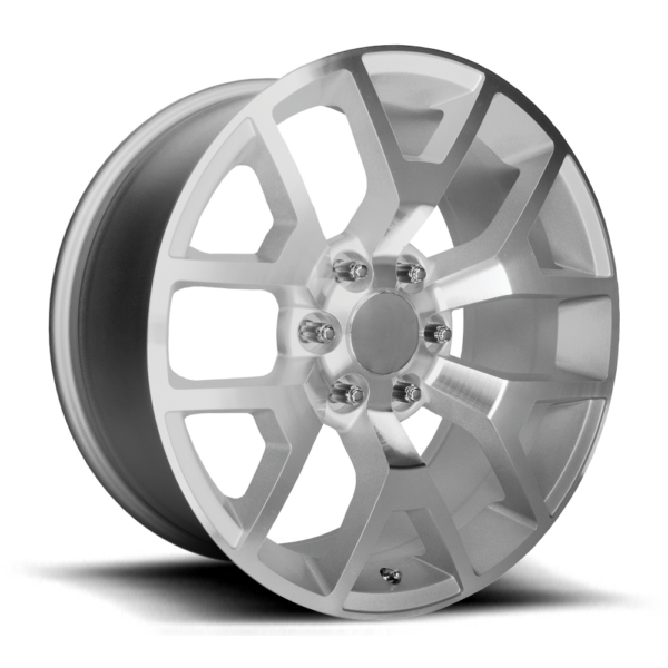 PR169 Silver Machined-Spokes