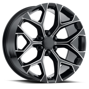 Gloss Black Milled