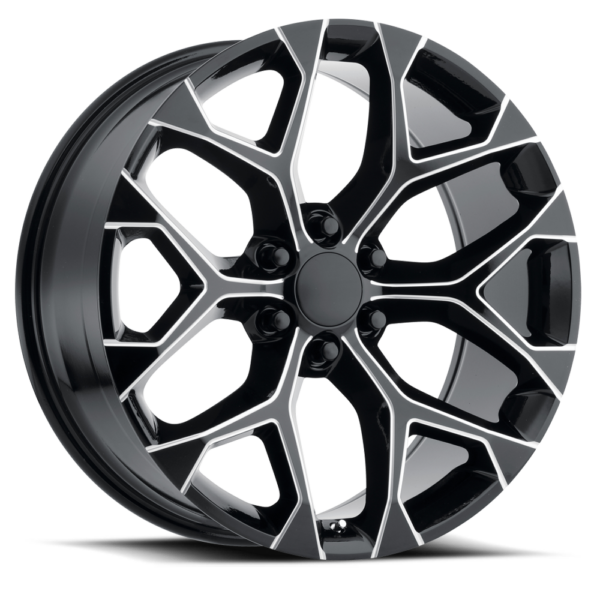 Gloss Black Milled