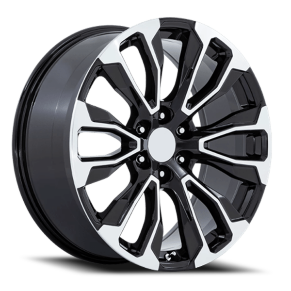 PR211 Gloss Black Machined-Face