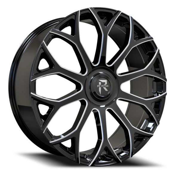 RL-Floating B-M Black Milled-Windows