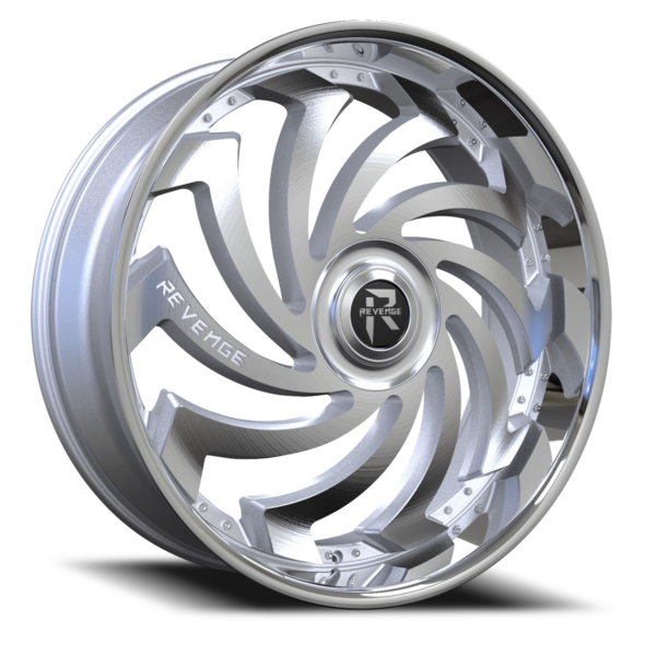 RL-SBSSL Brushed Silver Chrome-Stainless-Steel