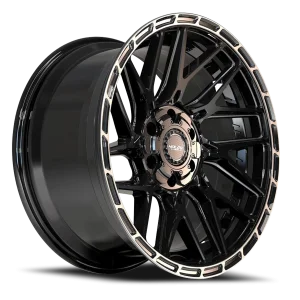 4PLAY 4PS28 17x9 5x127/5x139.7 -6 Black