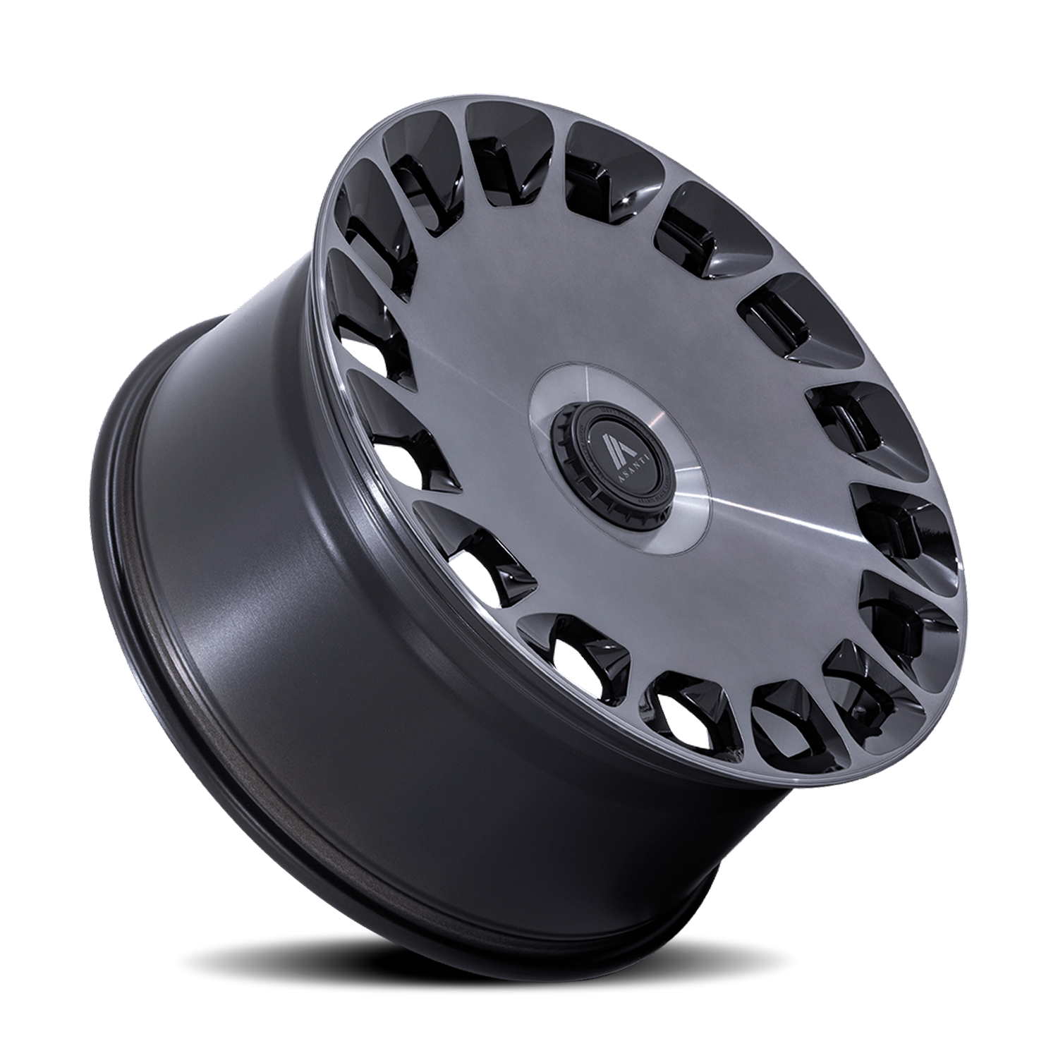 Asanti Black Label Aristocrat ABL-45 BT 20x10.5 5x108/5x112 +45 Black - Image 2