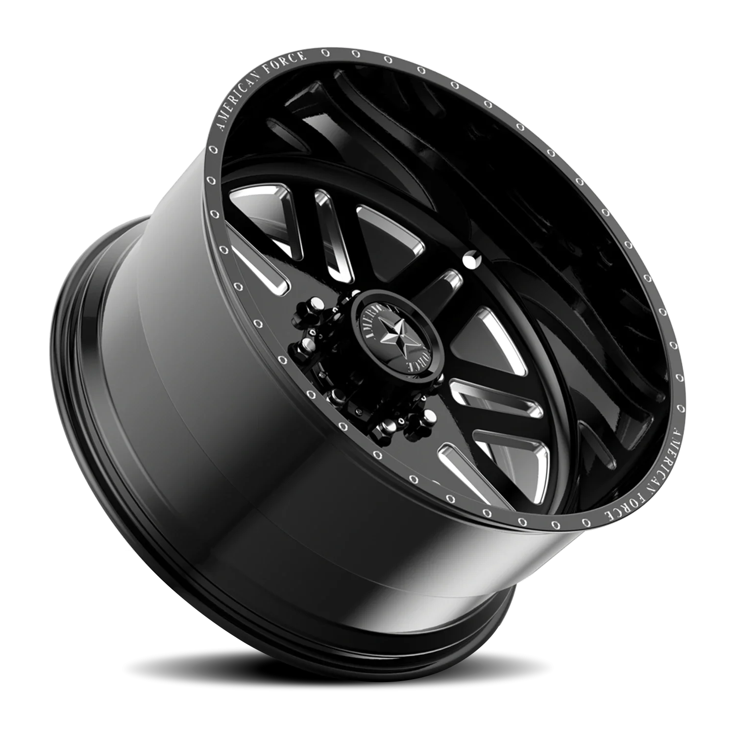 American Force 9 Liberty SS 26x14 6x135 -73 Black - Image 2