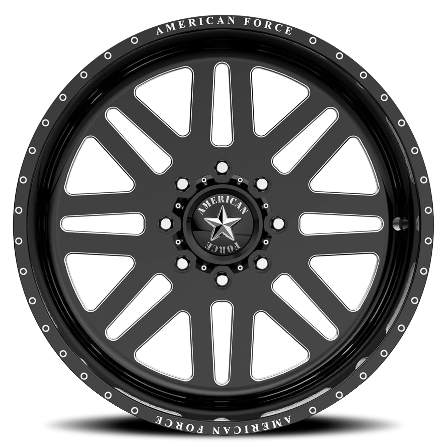 American Force 9 Liberty SS 26x14 6x135 -73 Black - Image 3
