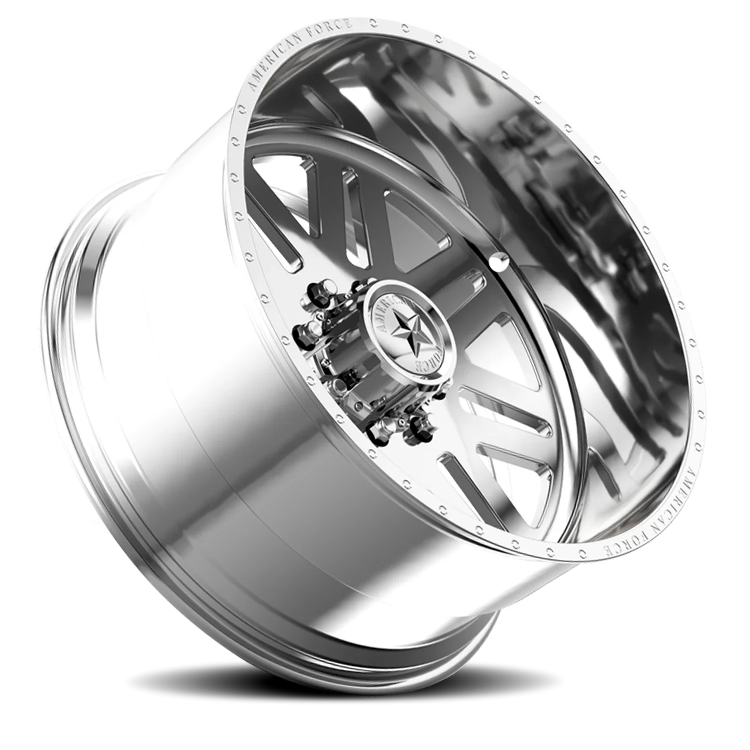 American Force 9 Liberty SS 24x14 6x135 -73 Polished - Image 2