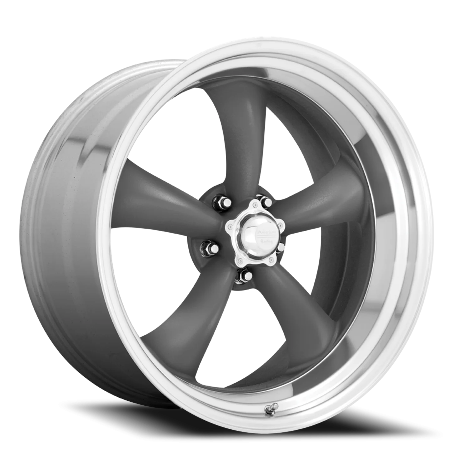 American Racing Classic Torq Thrust II VN215 15x8 5x120.65 -18 Gray