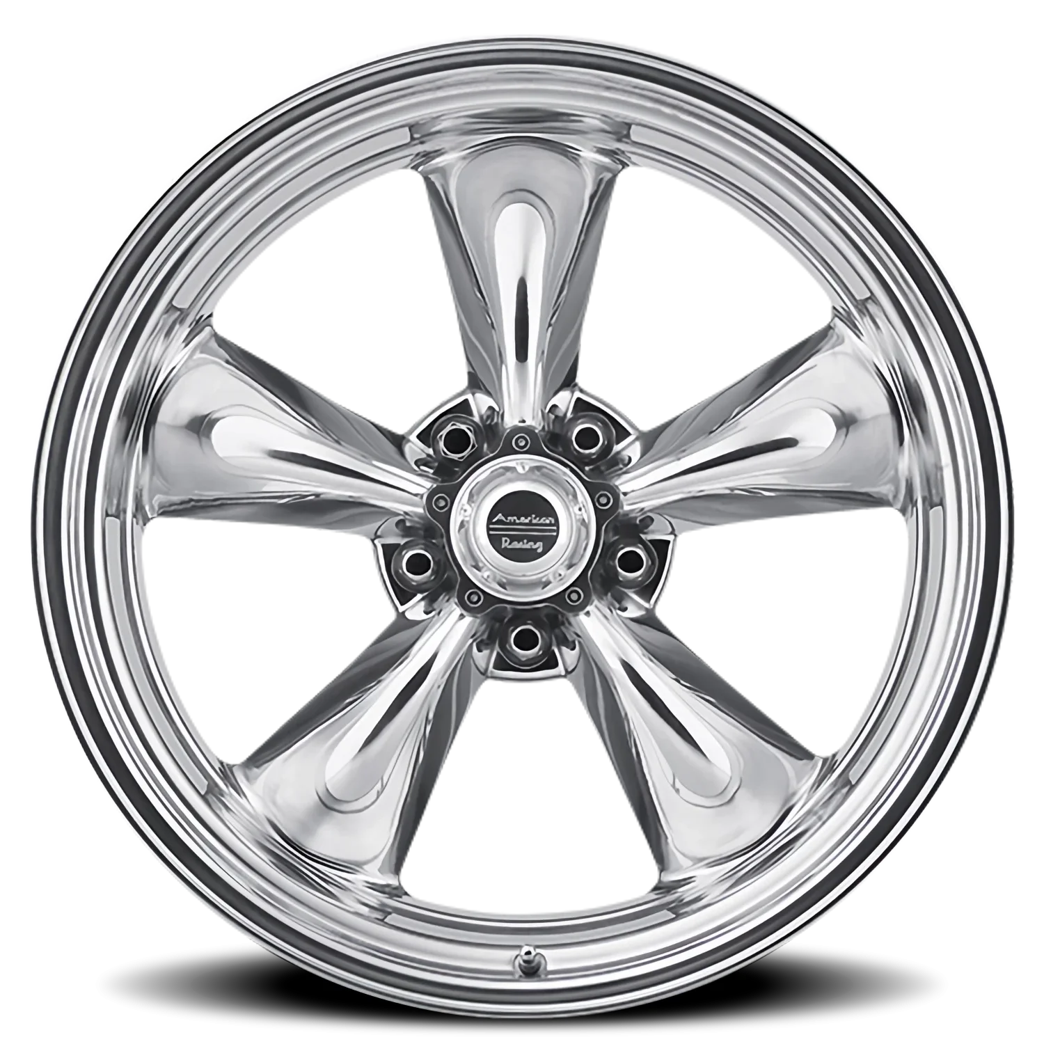 American Racing Torq Thrust II VN515 18x9 5x127 Polished - Image 3