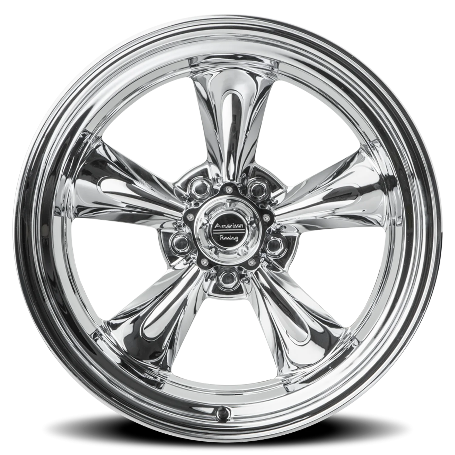 American Racing Torq Thrust II VN615 15x10 5x120.65 -44 Chrome - Image 2