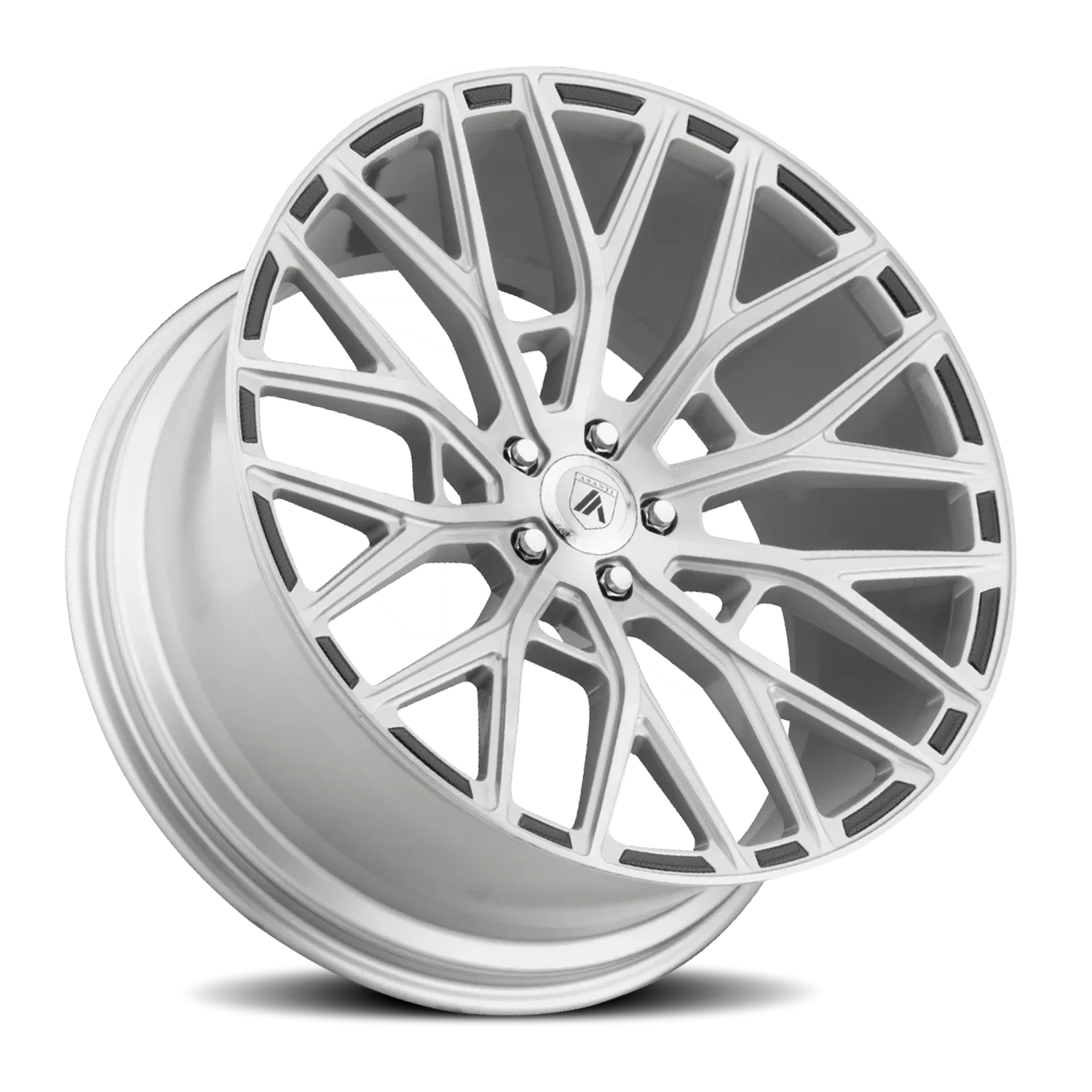 Asanti Black Label Leo ABL21 SL 22x10.5 5x115 +25 Silver - Image 2