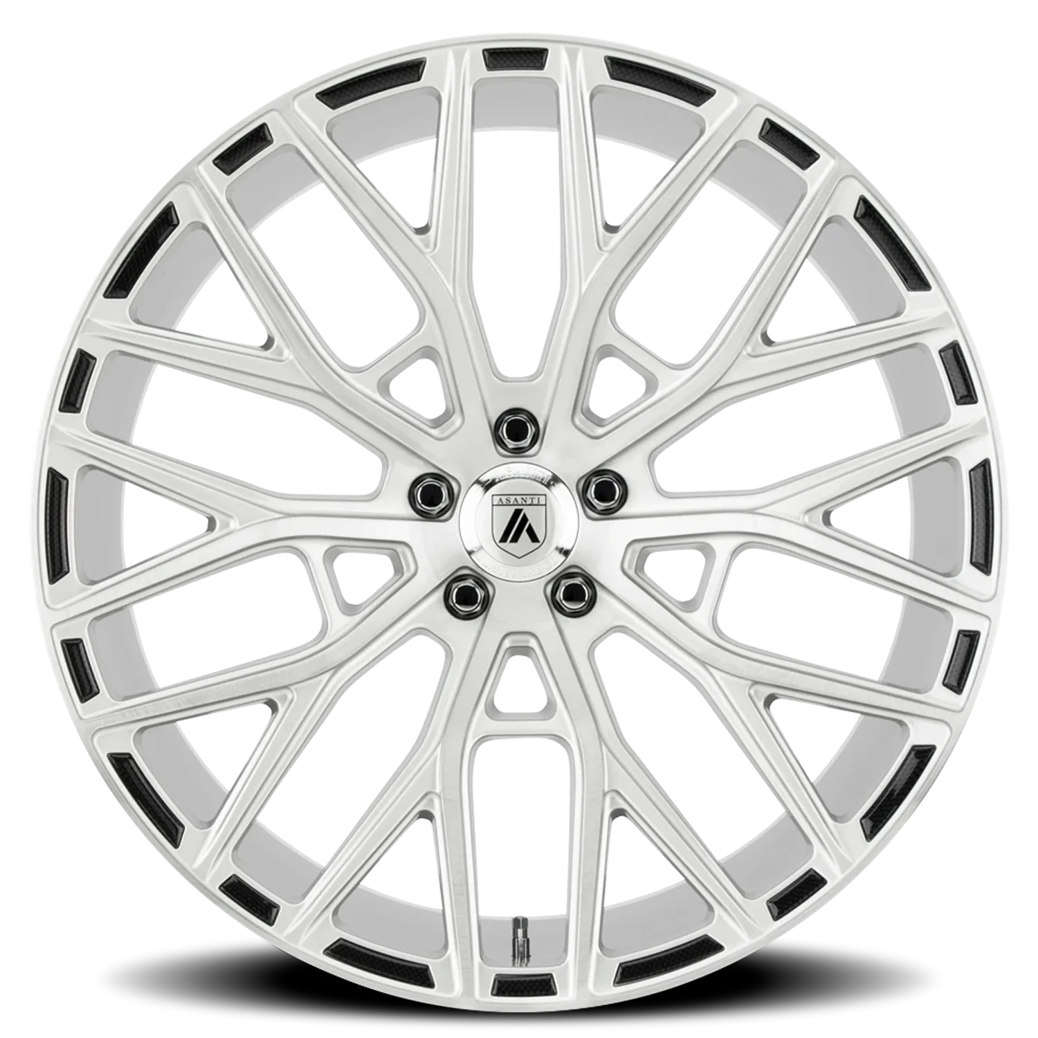 Asanti Black Label Leo ABL21 SL 22x10.5 5x115 +25 Silver - Image 3