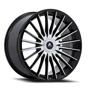 Asanti Black Label Viceroy AB048 20x9 5x112/5x120 +27 Black
