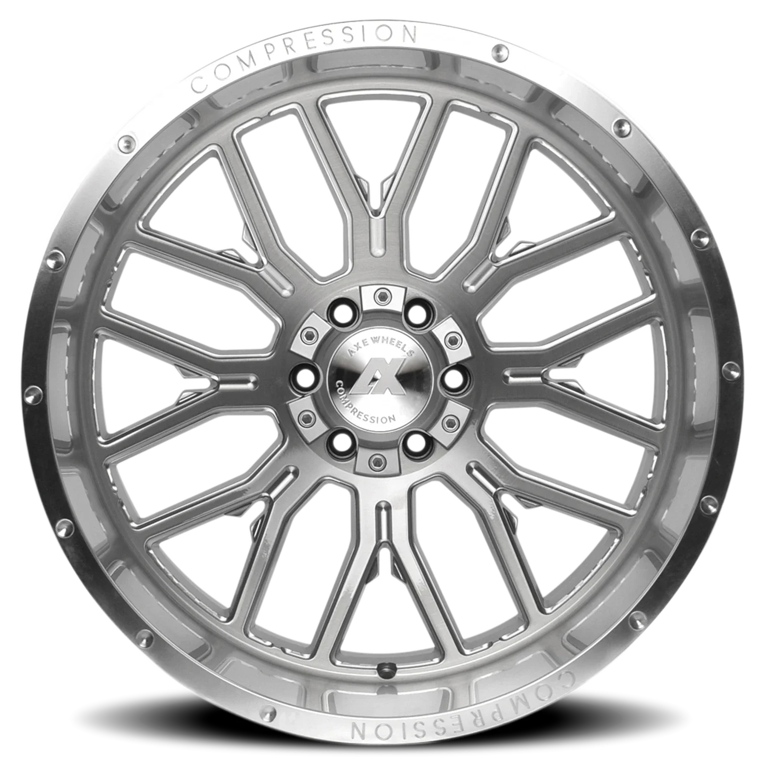 Axe AX6.1 26x14 6x135/6x139 -76 Silver - Image 2