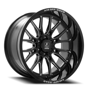Axe Atlas 22x12 8x165 -44 Black
