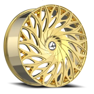 Azara AZA-525 22x8.5 5x114.3/5x120 +38 Gold