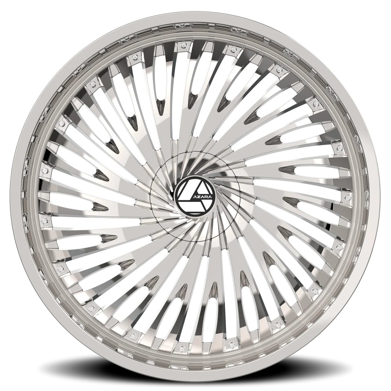 Azara AZA-526 22x8.5 5x112/5x114.3 +38 Chrome - Image 2