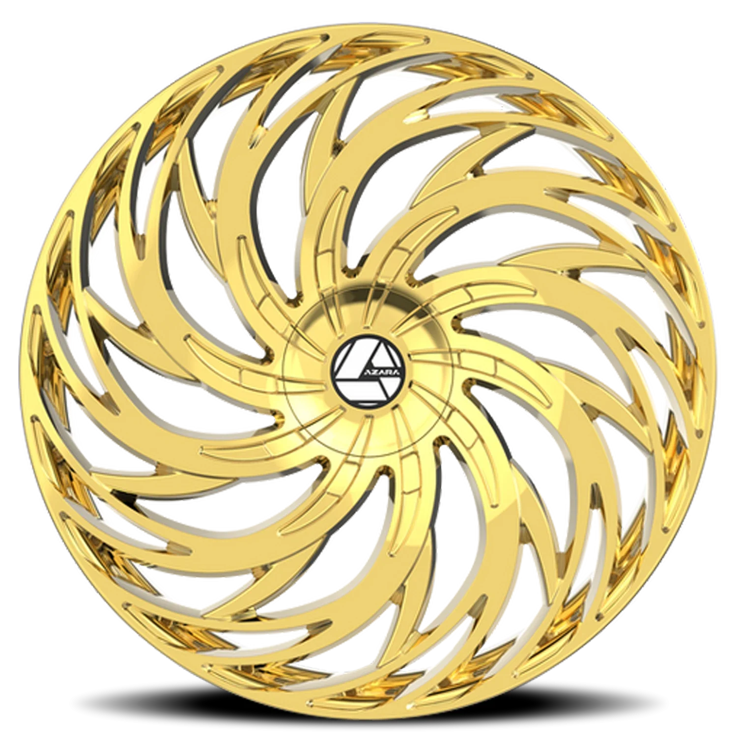 Azara AZA-531 24x9 5x115/5x120 +32 Gold - Image 2