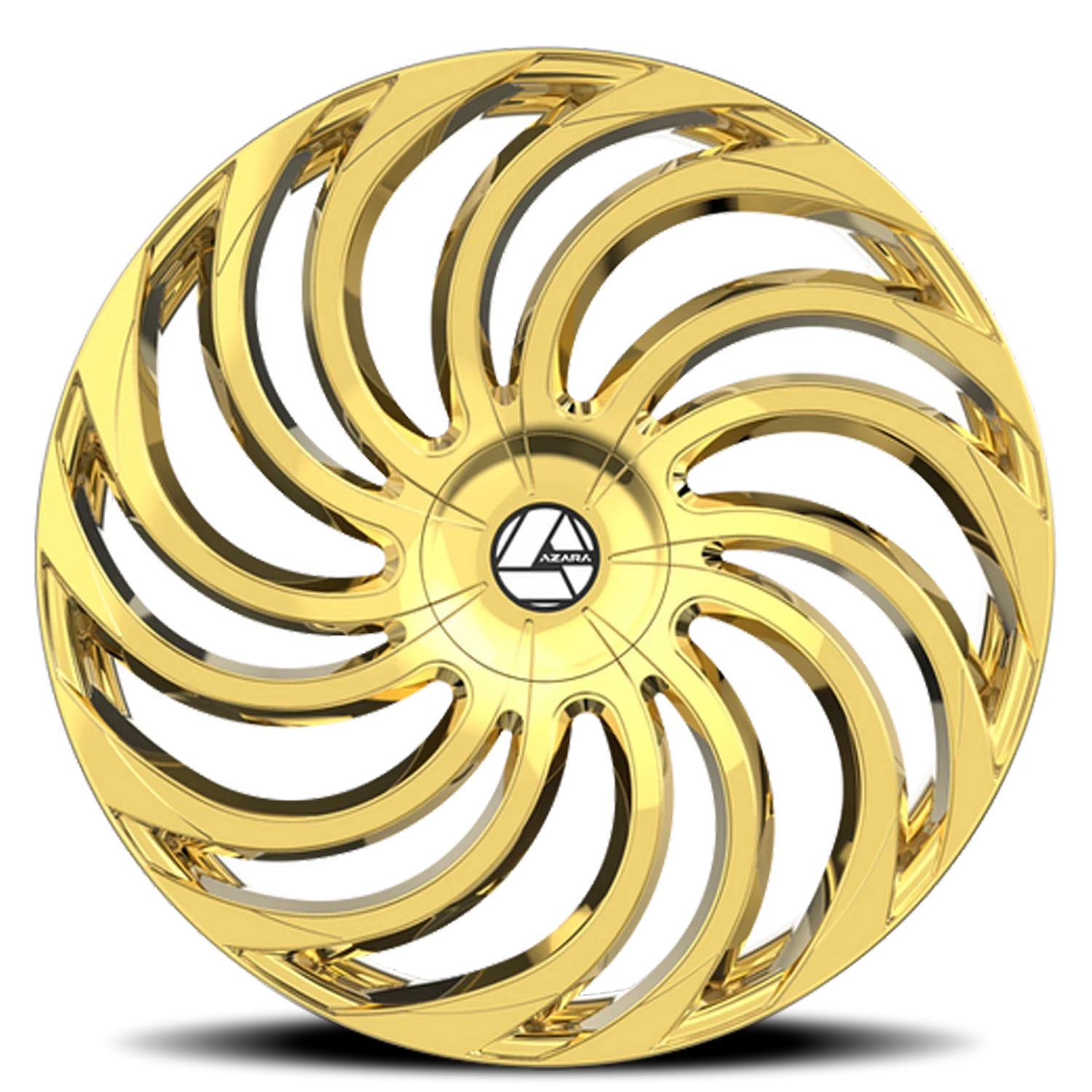 Azara AZA-534 20x8.5 5x114.3/5x120 +35 Gold - Image 2