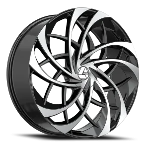 Azara AZA-540 20x8.5 5x114.3/5x120 +35 Black