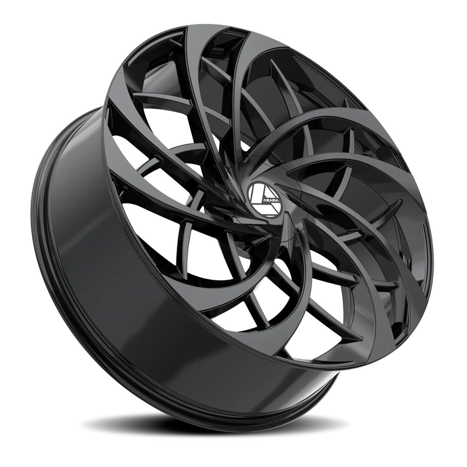 Azara AZA-540 20x8.5 5x108/5x114.3 +35 Black - Image 2