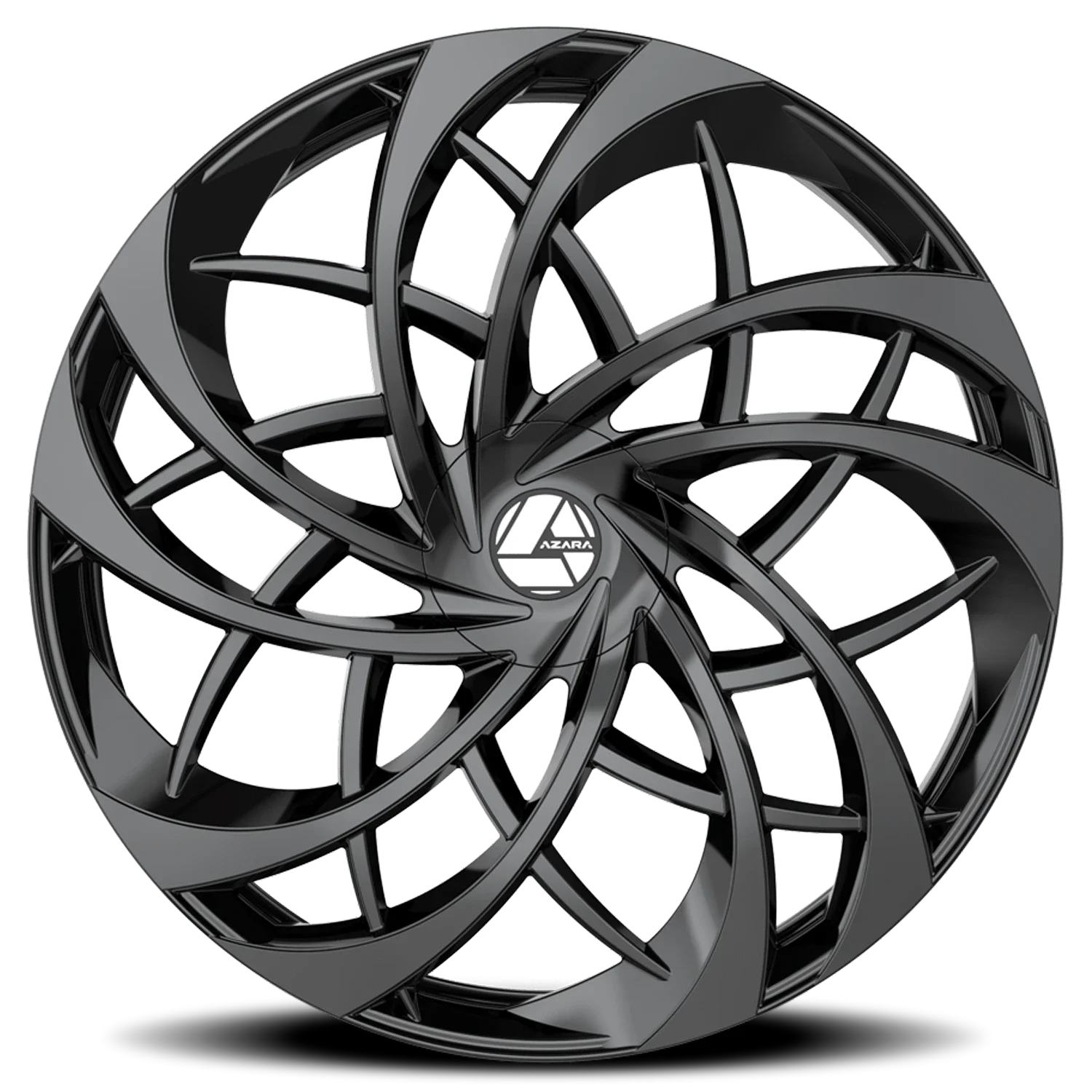 Azara AZA-540 20x8.5 5x108/5x114.3 +35 Black - Image 3