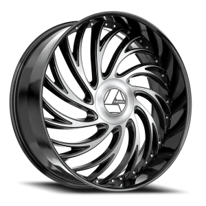 Azara AZX-101 18x8 5x112/5x114.3 +35 Black