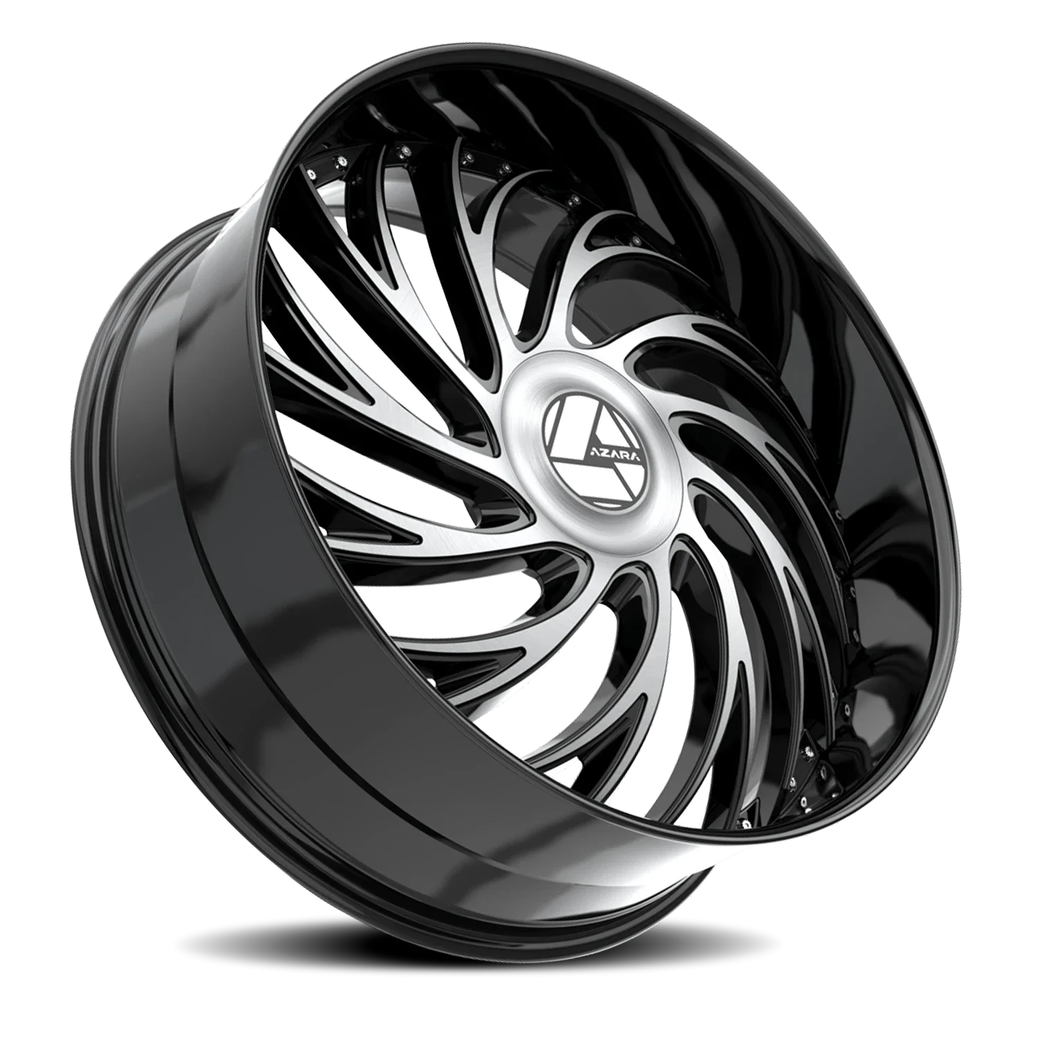 Azara AZX-101 18x8 5x112/5x114.3 +35 Black - Image 2