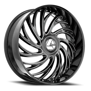 Azara AZX-101 22x9.5 5x115/5x120 +15 Black