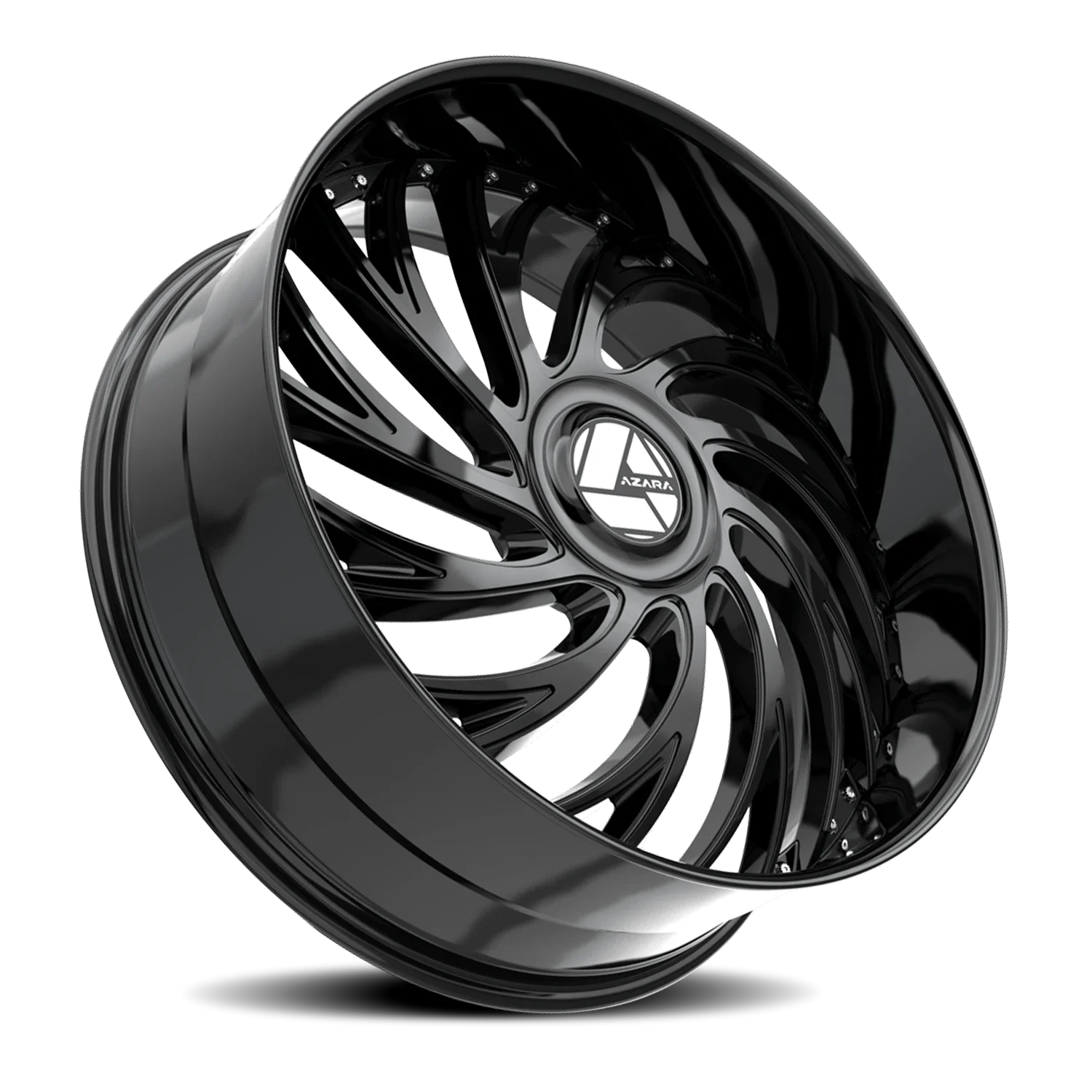 Azara AZX-101 22x9.5 5x115/5x120 +15 Black - Image 2