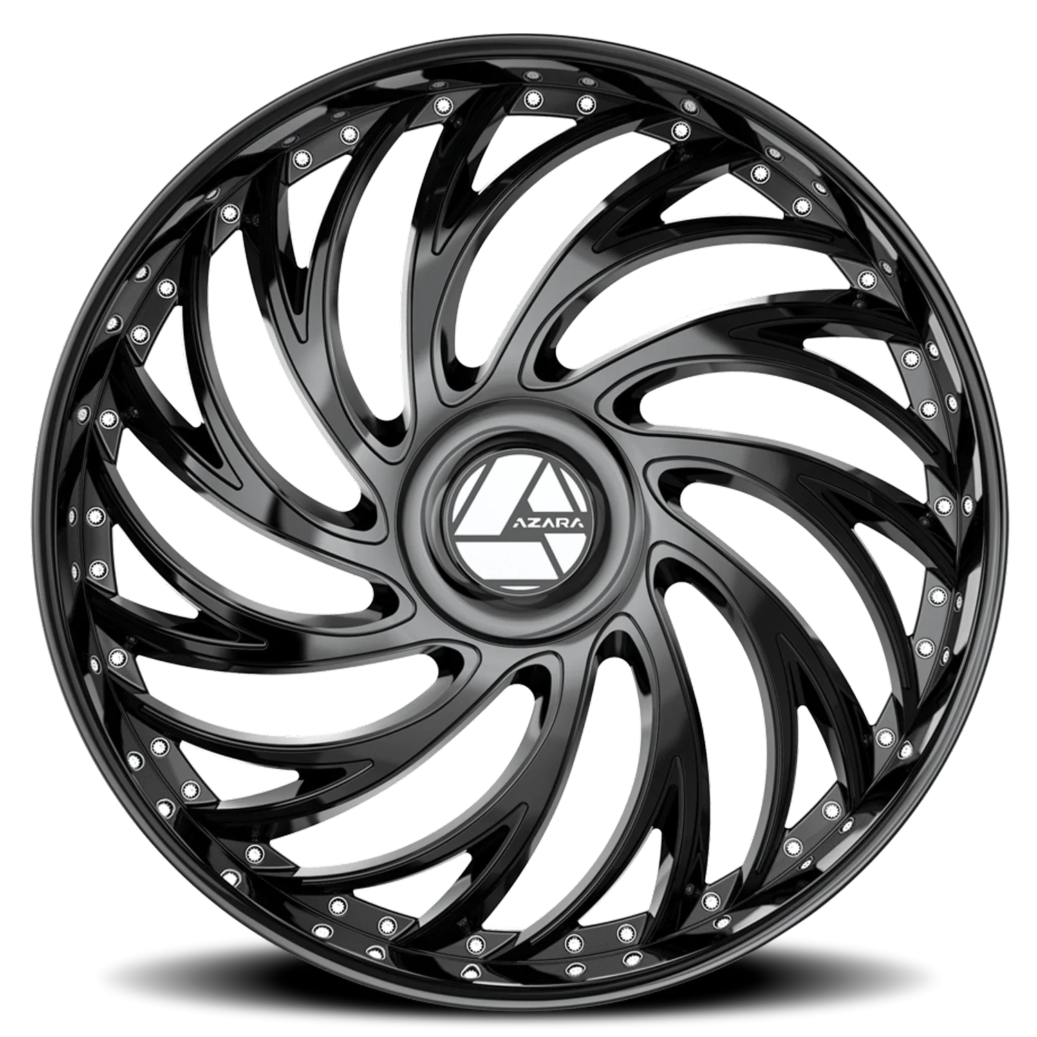 Azara AZX-101 22x8.5 5x112/5x114.3 +38 Black - Image 3
