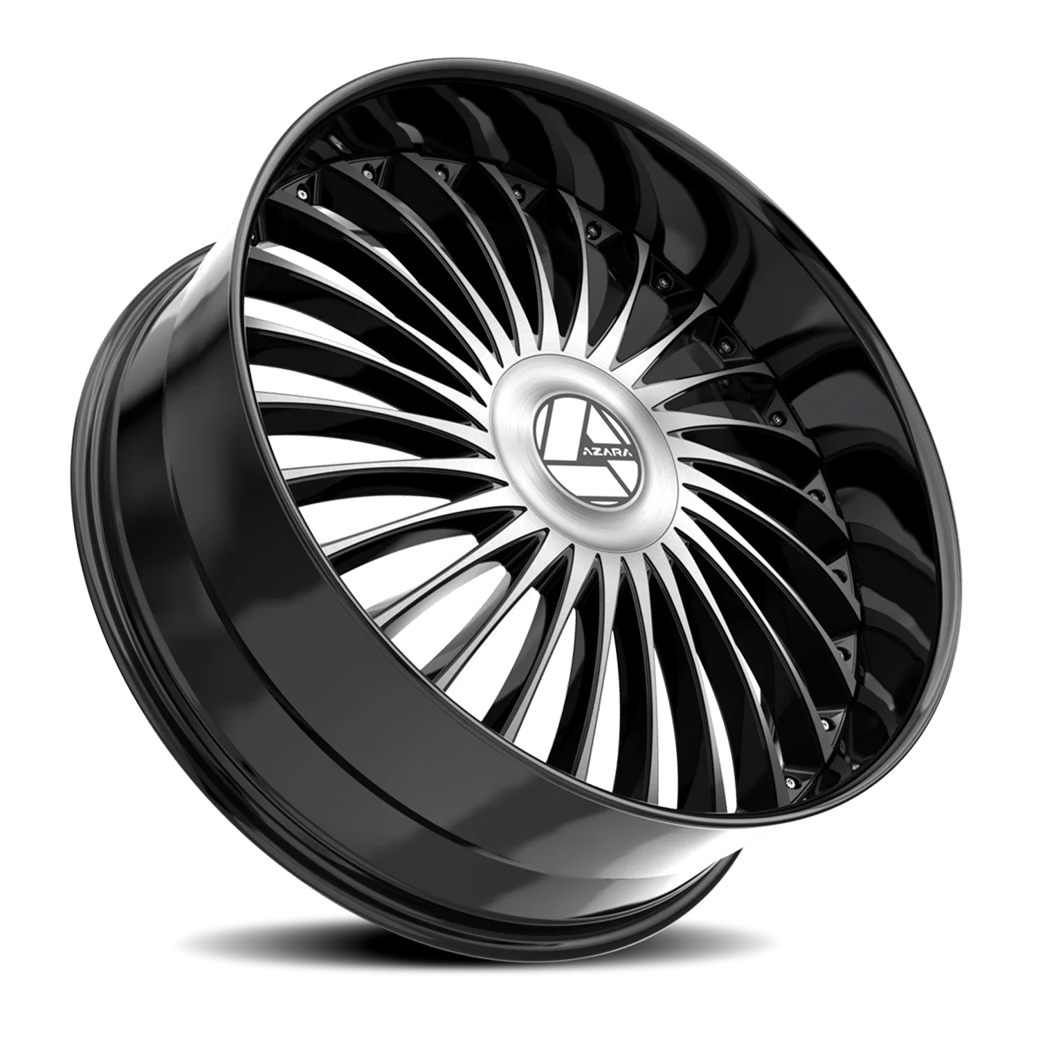 Azara AZX-103 22x8.5 5x114.3/5x120 +38 Black - Image 2