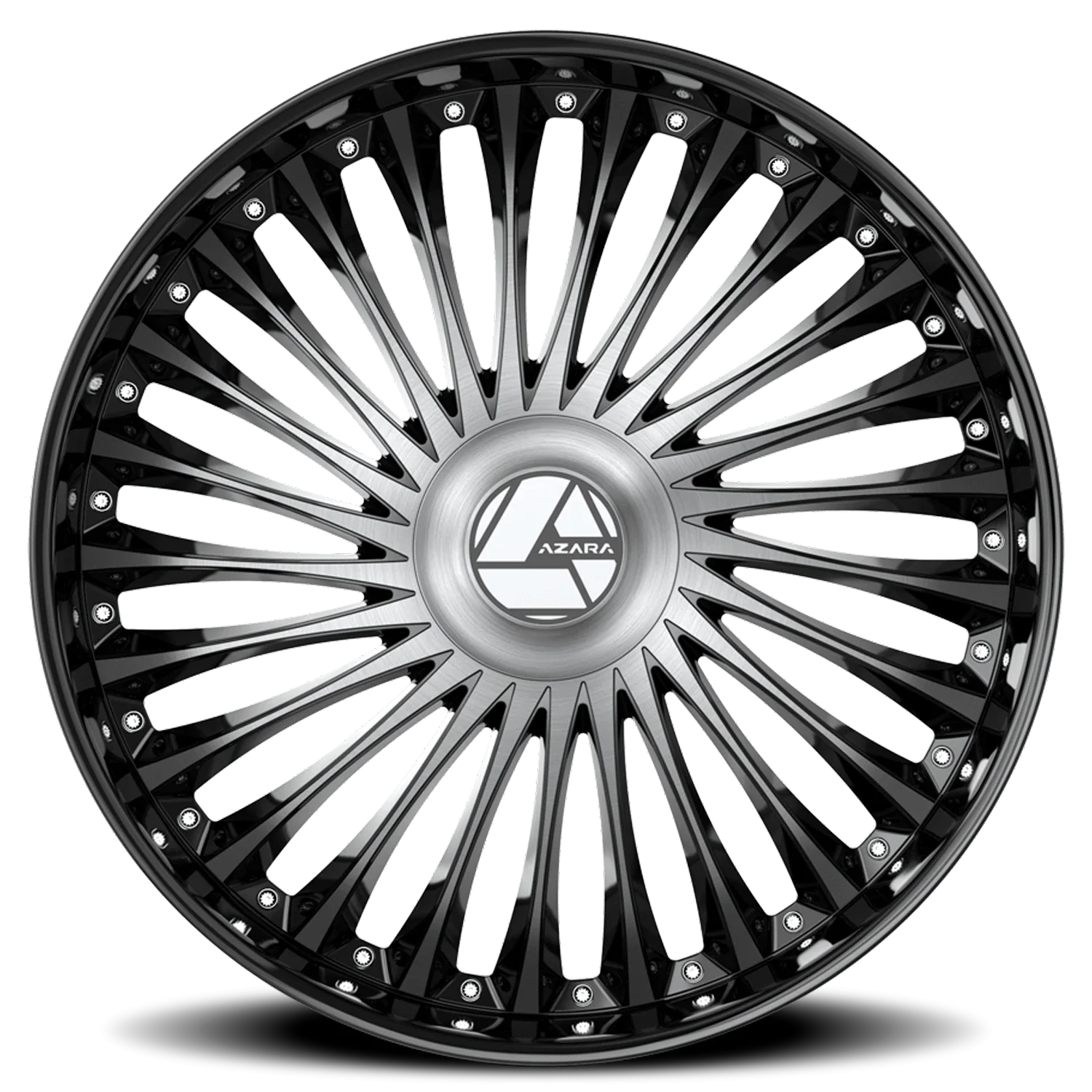 Azara AZX-103 22x8.5 5x114.3/5x120 +38 Black - Image 3