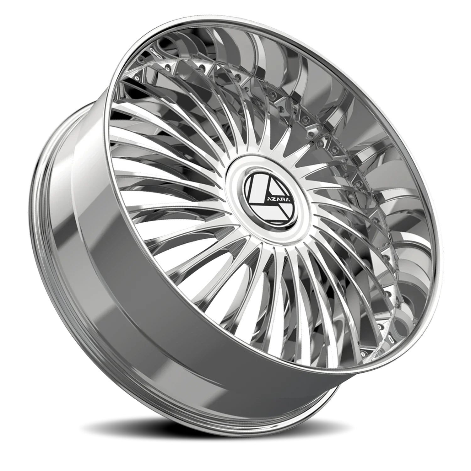 Azara AZX-103 22x8.5 5x112/5x114.3 +38 Chrome - Image 2