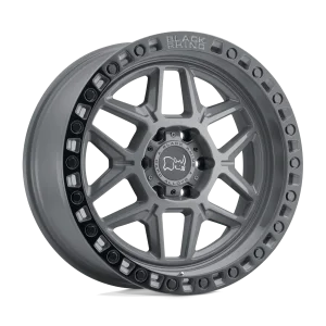 Black Rhino Kelso 17x9 5x127 Gray