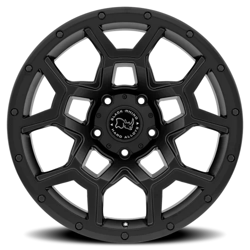 Black Rhino Overland 18x9.5 6x139.7 -18 Black - Image 3