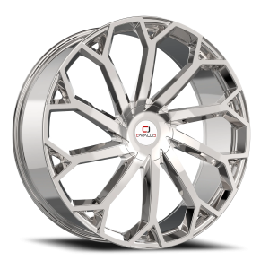Cavallo CLV-51 18x8 5x112 +35 Nano Chrome